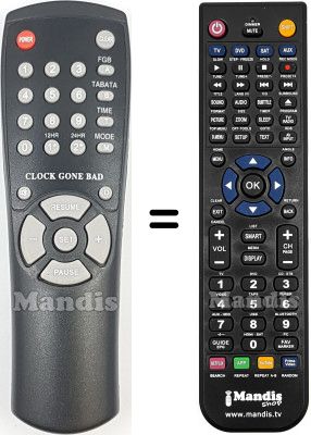 Comandos &agrave; dist&acirc;ncia equivalente Fringe Sport FS002