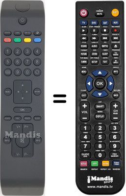 Comandos à distância equivalente Techwood TW 22916 B19 LED