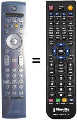 Comandos à distância equivalente PYE 42 PF 9967 D Comandos à distância equivalente PYE 42 PF 9967 D