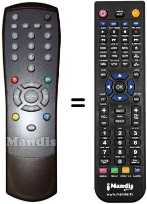 Comandos &agrave; dist&acirc;ncia equivalente Kreiling KR 1100 T