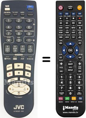 Comandos à distância equivalente LP 20337-013