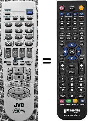 Comandos à distância equivalente LP 20878-014