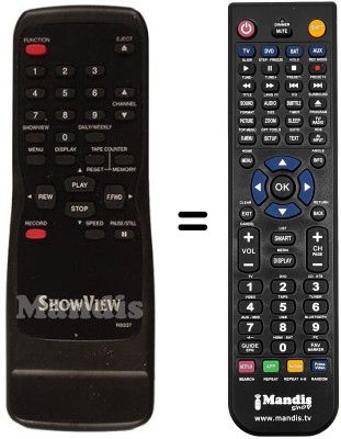 Comandos &agrave; dist&acirc;ncia equivalente Funai 21A-210