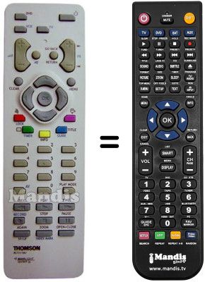 Comandos à distância equivalente RCT 311 DA1