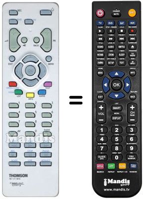 Comandos à distância equivalente Pathé Marconi DTI 551