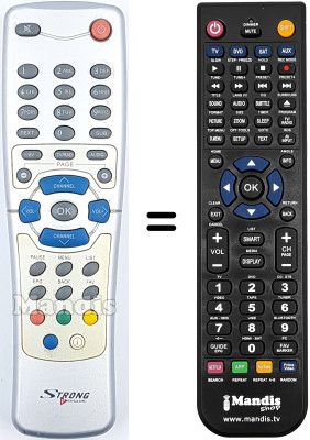 Comandos &agrave; dist&acirc;ncia equivalente FRACARRO SRT 5119
