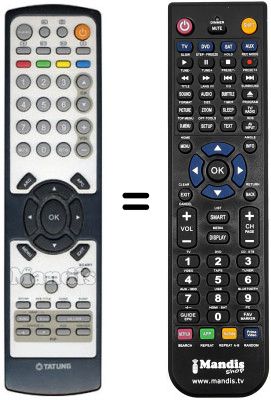 Comandos à distância equivalente DECCA V 32 MCHKEE1