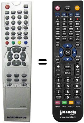 Comandos &agrave; dist&acirc;ncia equivalente United UTV 14X83 D (ver. 2)