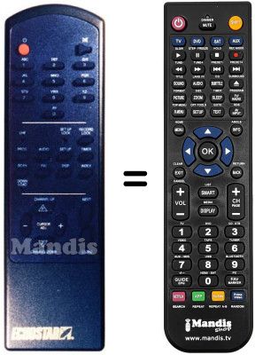 Comandos à distância equivalente Legend SR 90 VC