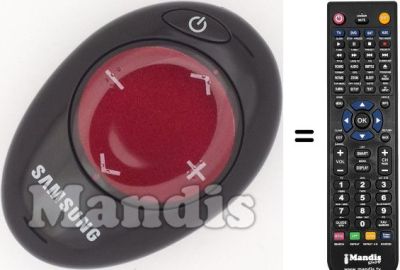 Comandos à distância equivalente Samsung UE32B7090WW/XZG