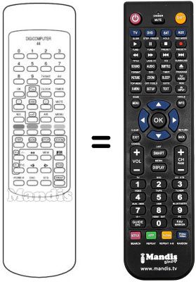 Comandos à distância equivalente WELTBLICH IV7663-25