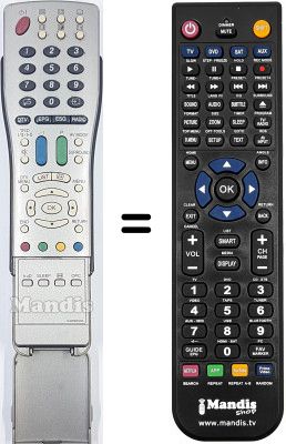 Comandos à distância equivalente GA460WJSA