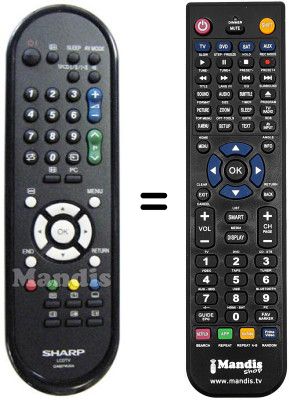 Comandos à distância equivalente GA607WJSA