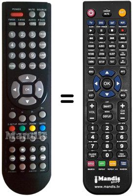 Comandos &agrave; dist&acirc;ncia equivalente i-Joy IDI32PPB12