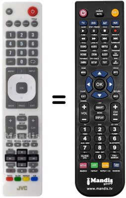 Comandos à distância equivalente LT-32C461