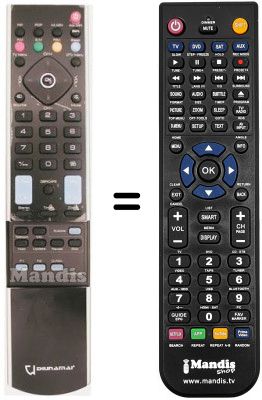 Comandos à distância equivalente RC-L05-0A