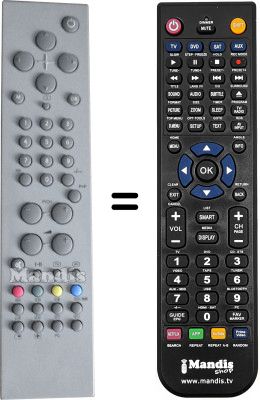 Comandos à distância equivalente Belson RC1549-VERS-1