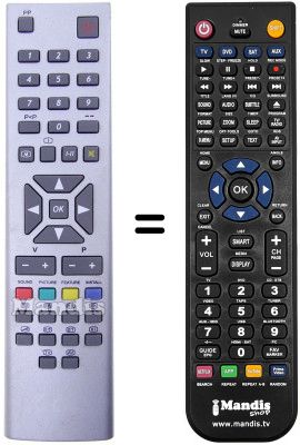 Comandos &agrave; dist&acirc;ncia equivalente Kendo CT26S55SNSI