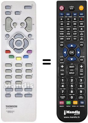 Comandos &agrave; dist&acirc;ncia equivalente RCT311SD1G