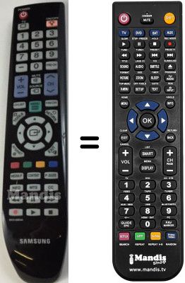 Comandos à distância equivalente BN59-00854A