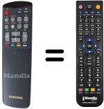 Comandos à distância equivalente Samsung AA59-10020E