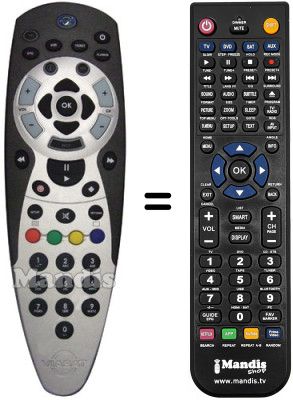 Comandos &agrave; dist&acirc;ncia equivalente Samsung MF5900301A