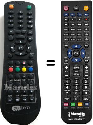 Comandos &agrave; dist&acirc;ncia equivalente SEELTECH STD22-15DB4