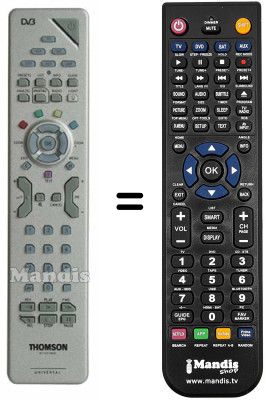 Comandos à distância equivalente Thomson 32WE9101