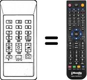 Comandos à distância equivalente RCT4503S