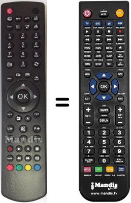 Comandos &agrave; dist&acirc;ncia equivalente FELSON F39BDC13