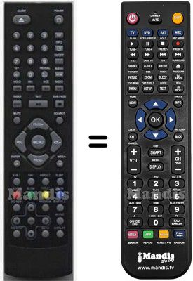 Comandos à distância equivalente Aeg HVS57695