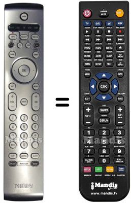 Comandos à distância equivalente HVS51374-FI