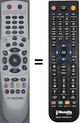 Comandos &agrave; dist&acirc;ncia equivalente WHV15348W