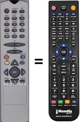 Comandos &agrave; dist&acirc;ncia equivalente WHV3438W