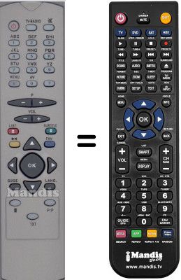 Comandos &agrave; dist&acirc;ncia equivalente WHV15741W