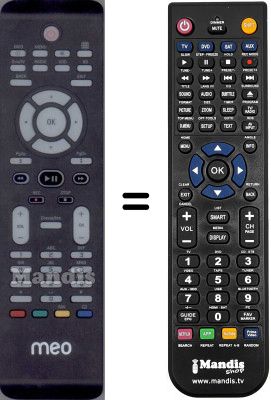 Comandos à distância equivalente WHV15094W