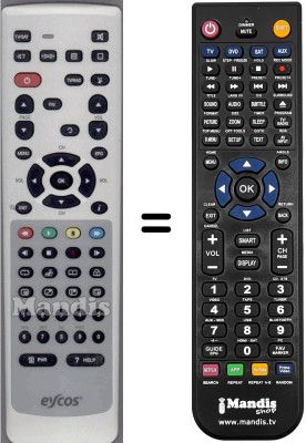 Comandos à distância equivalente WHV3393W