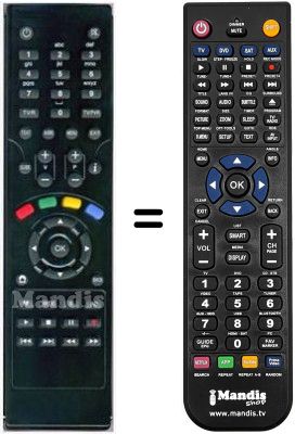 Comandos à distância equivalente HVS53469