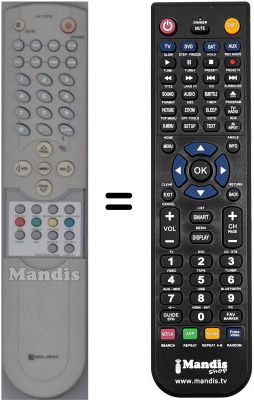 Comandos à distância equivalente WHV14722