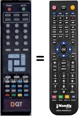 Comandos &agrave; dist&acirc;ncia equivalente WHV14436