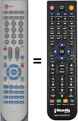 Comandos &agrave; dist&acirc;ncia equivalente WHV14447