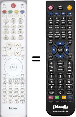 Comandos à distância equivalente WHV12225