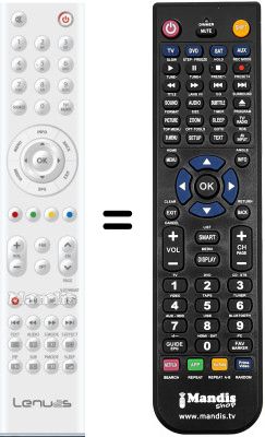 Comandos &agrave; dist&acirc;ncia equivalente WHV12412