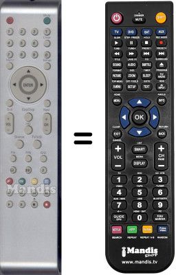 Comandos à distância equivalente WHV14455