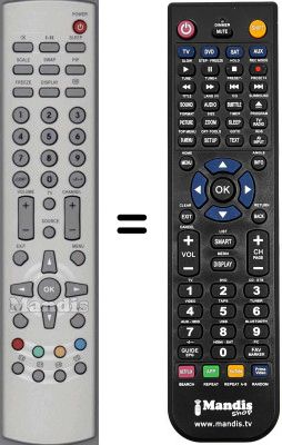 Comandos &agrave; dist&acirc;ncia equivalente WHV3382